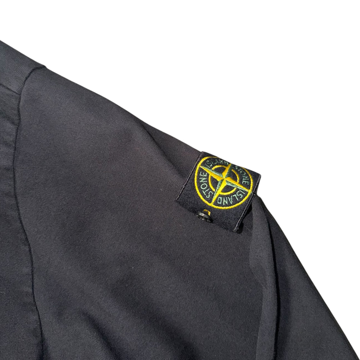 STONE ISLAND CREWNECK SWEATSHIRT BLACK