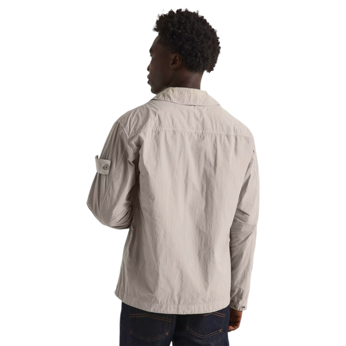 STONE ISLAND GHOST OVERSHIRT BEIGE