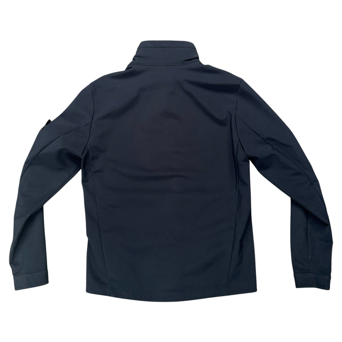 STONE ISLAND SOFT SHELL-R STAND COLLAR NAVY