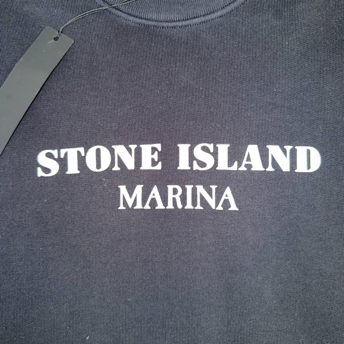 STONE ISLAND MARINA CREWNECK NAVY