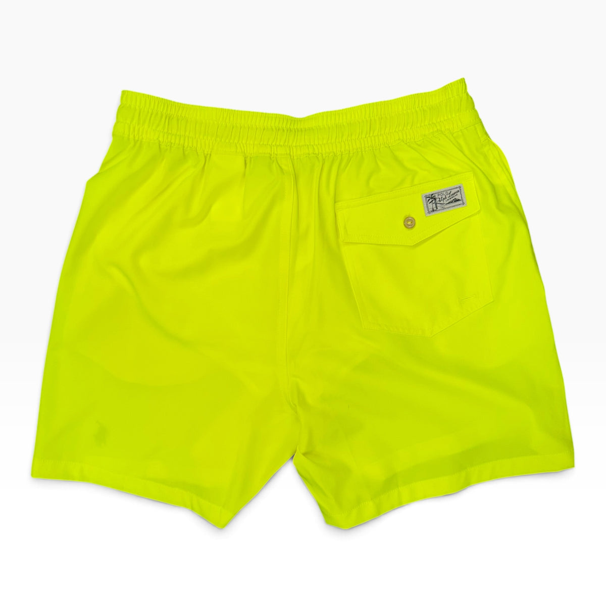 POLO RALPH LAUREN TRAVELER SWIMSHORTS NEON YELLOW