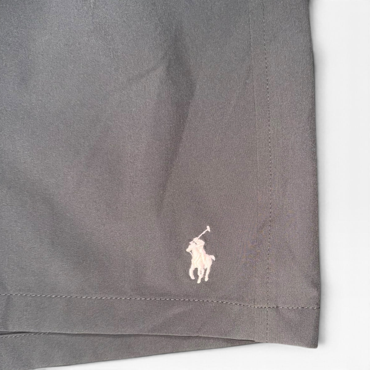 POLO RAPLH LAUREN TRAVELER SWIMSHORTS COMBAT GREY