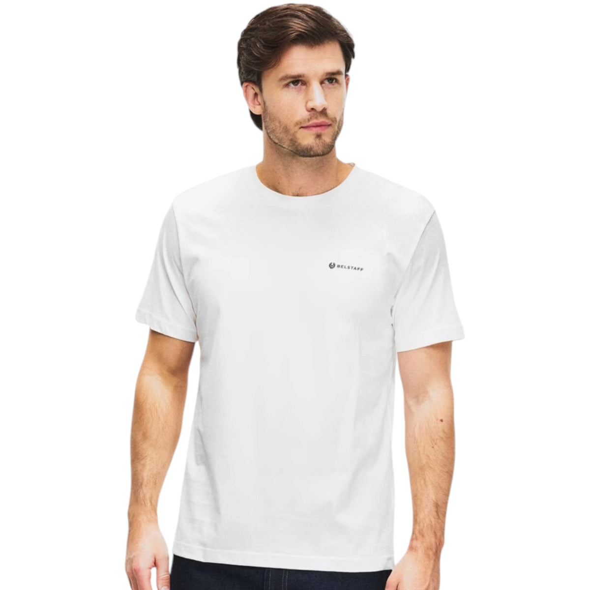BELSTAFF 3 PACK LOGO T-SHIRT BLACK - INK - WHITE