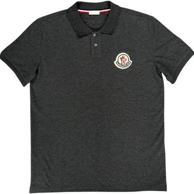 MONCLER MAGLIA POLO SHIRTS GREY