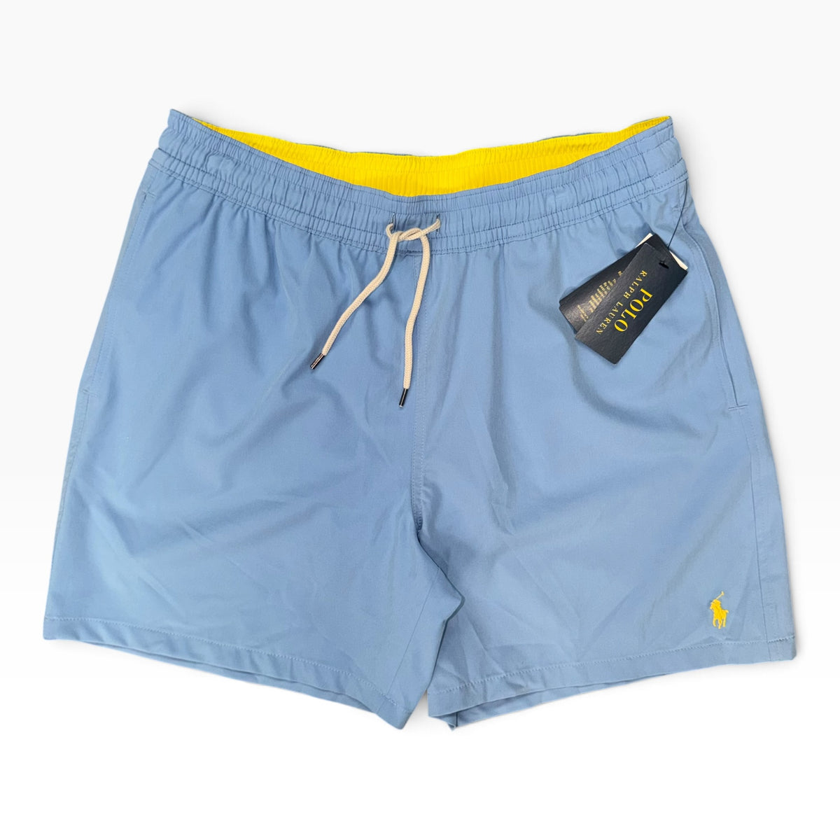 POLO RALPH LAUREN TRAVELER SWIMSHORTS BABY BLUE