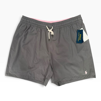 POLO RAPLH LAUREN TRAVELER SWIMSHORTS COMBAT GREY