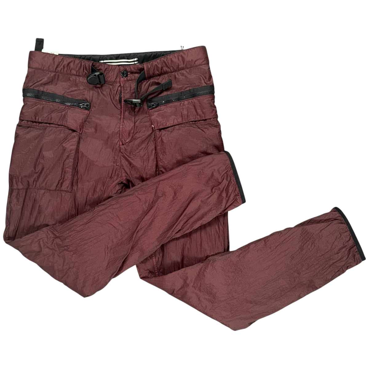 STONE ISLAND NYLON METAL BOTTOMS BURGANDY