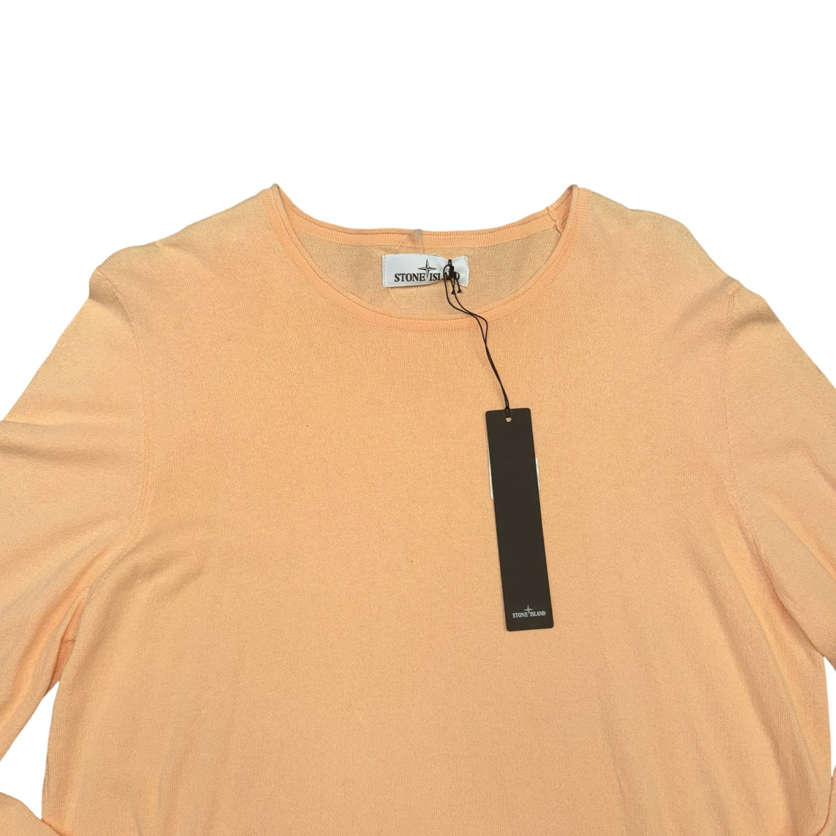 STONE ISLAND CREWNECK SWEATSHIRT ORANGE
