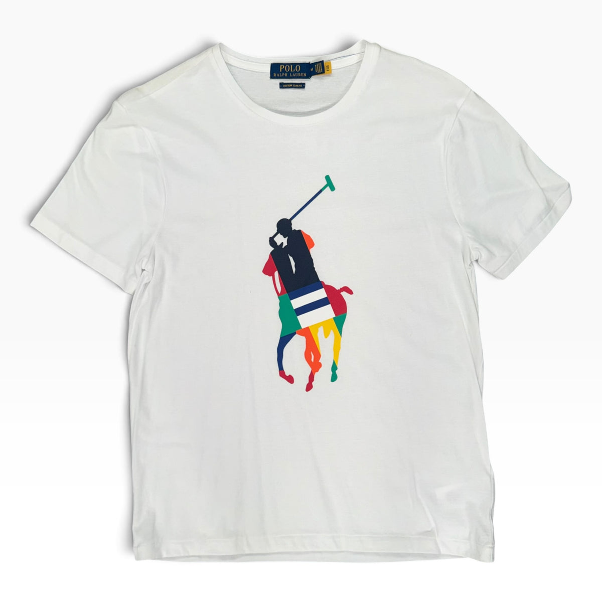 POLO RALPH LAUREN BIG PONY TEE WHITE