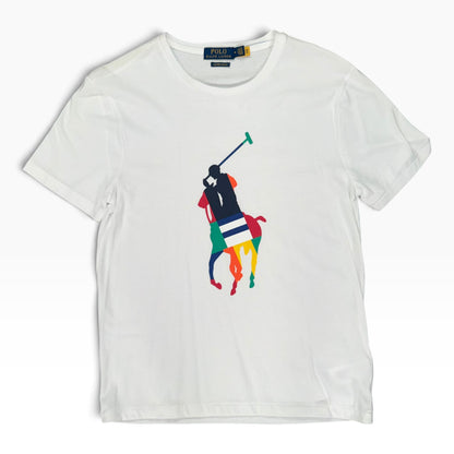 POLO RALPH LAUREN BIG PONY TEE WHITE