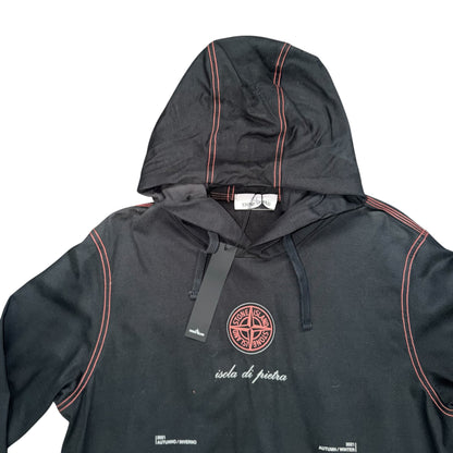 STONE ISLAND “ISOLA DI PIETRA” PRINT FULL TRACKSUIT BLACK