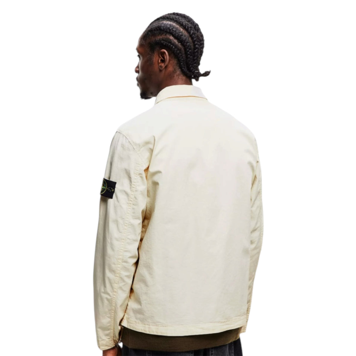 STONE ISLAND GD OVERSHIRT IVORY BEIGE
