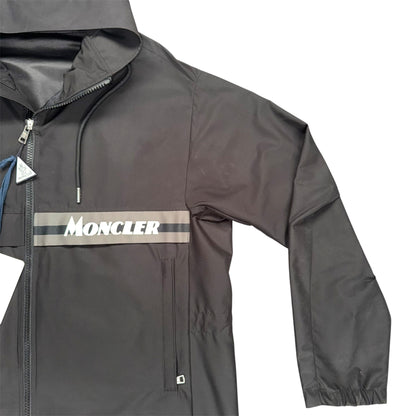 MONCLER ILDUT GIUBBOTTO RAINCOAT BLACK