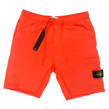 STONE ISLAND BERMUDA CARGO SHORTS ORANGE