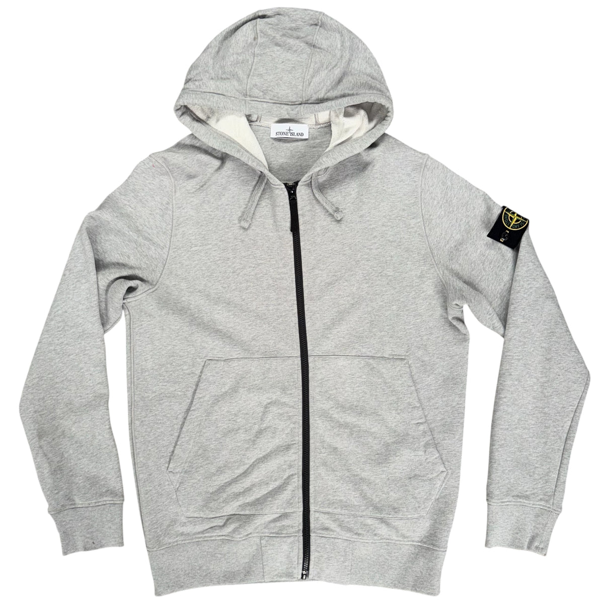 STONE ISLAND COTTON FLEECE TRACKSUIT GREY