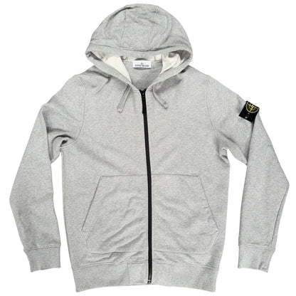 STONE ISLAND COTTON FLEECE TRACKSUIT GREY