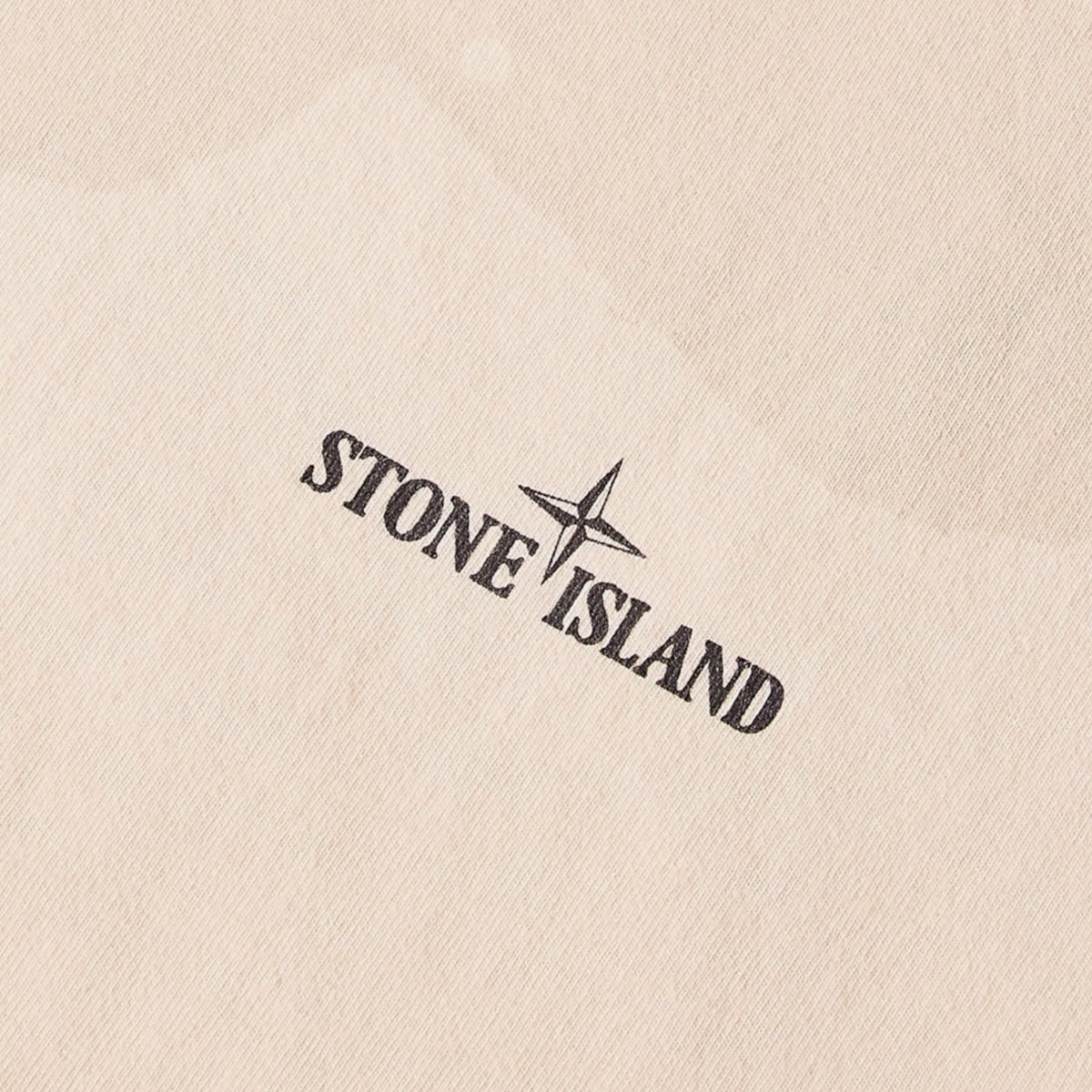 STONE ISLAND COMPASS BACK LOGO T-SHIRT BEIGE