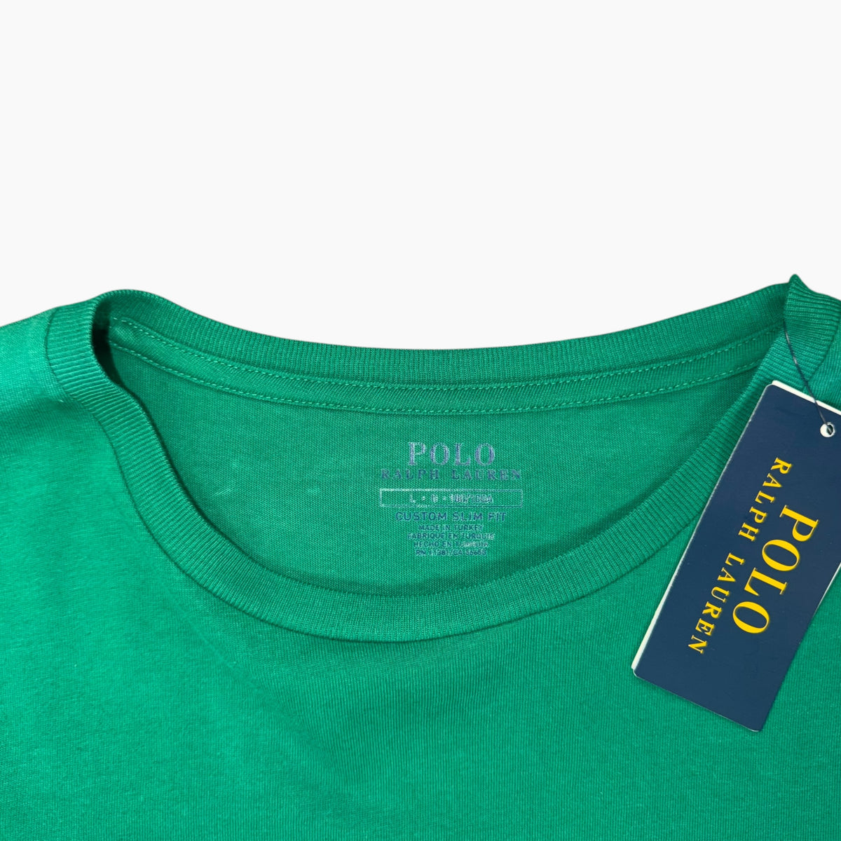 POLO RALPH LAUREN SWIMSET 2PC GREEN/ORANGE