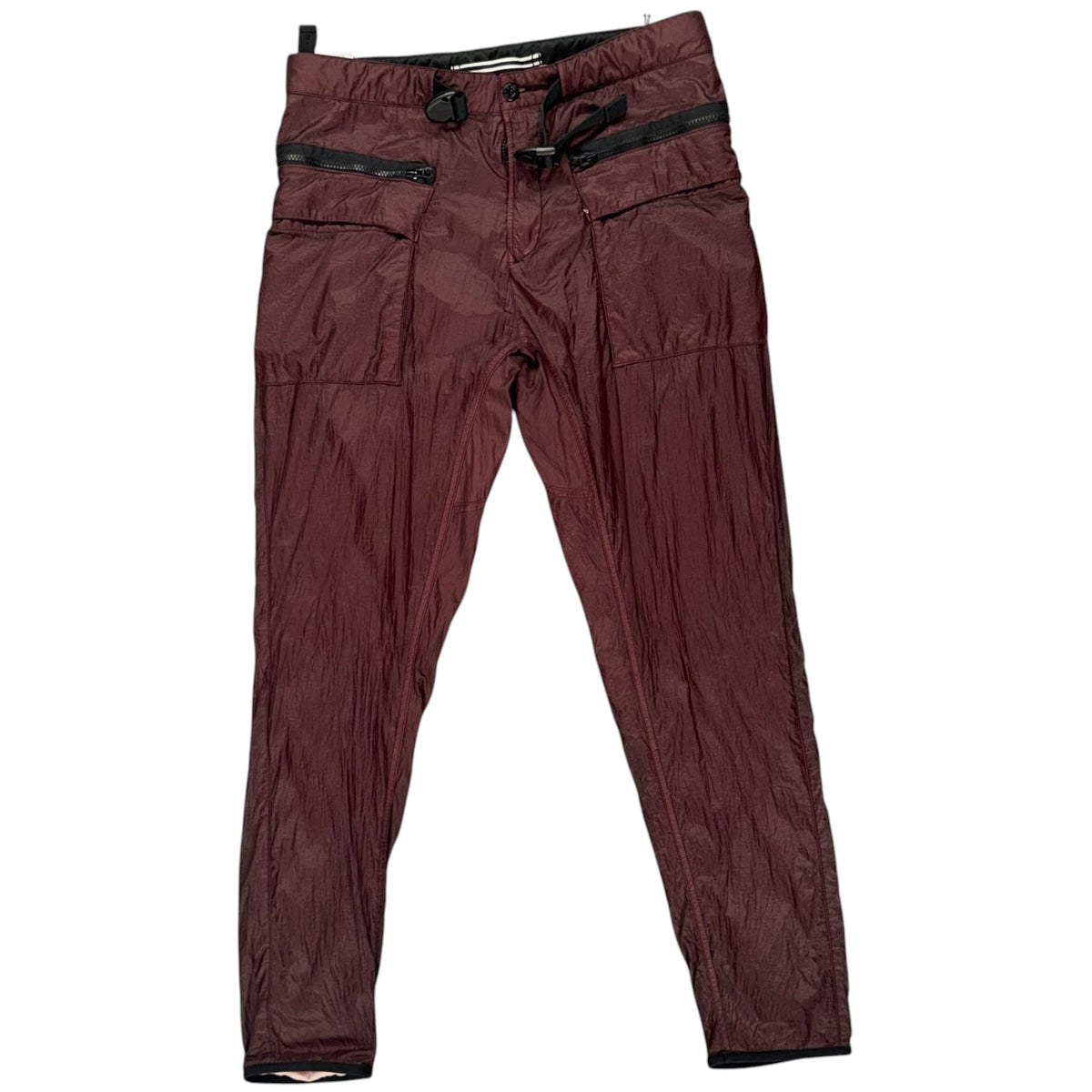 STONE ISLAND NYLON METAL BOTTOMS BURGANDY