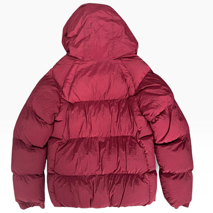 JORDAN ESSENTIAL MENS POLY PUFFER JACKET BURGANDY