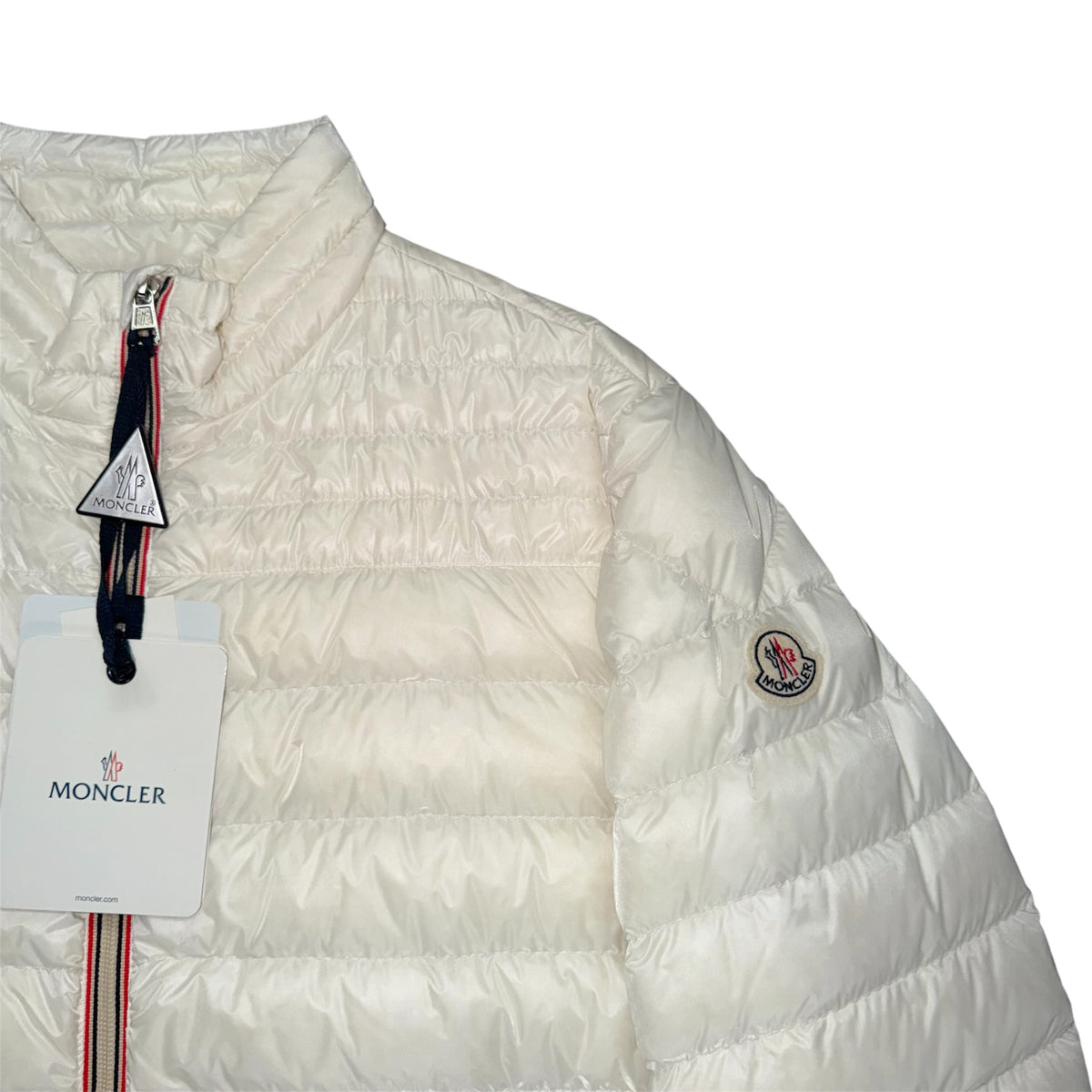 MONCLER DANIEL LIGHTWEIGHT JACKET WHITE