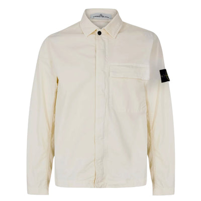 STONE ISLAND GD OVERSHIRT IVORY BEIGE