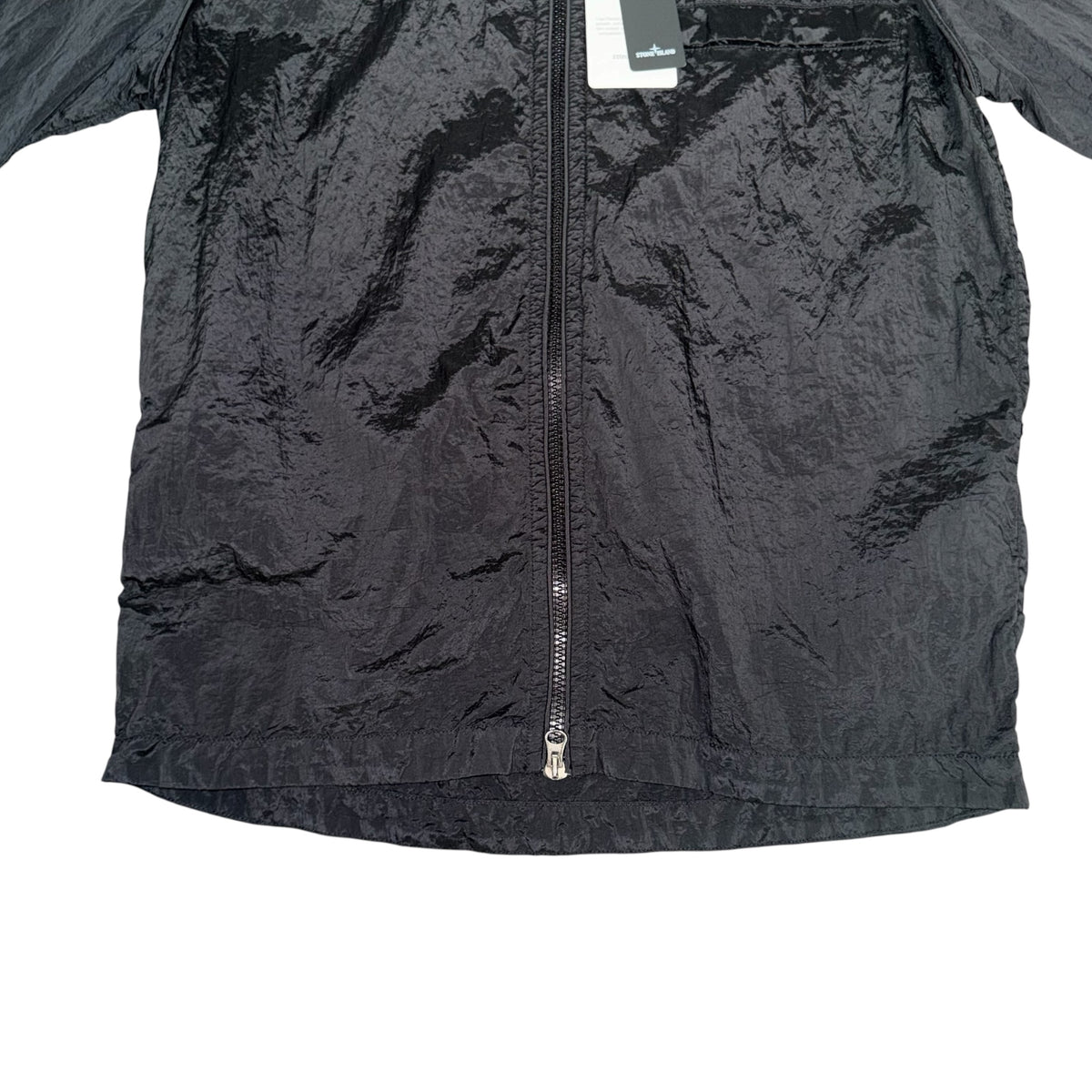 STONE ISLAND NYLON METAL OVERSHIRT BLACK