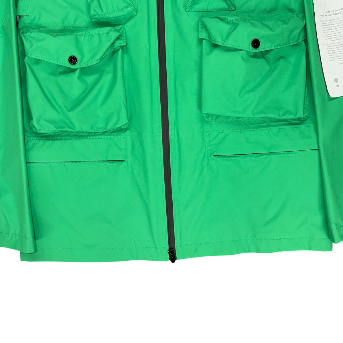 STONE ISLAND RISTOPGORETEX PACLITE PACKABLE FIELD JACKET GREEN