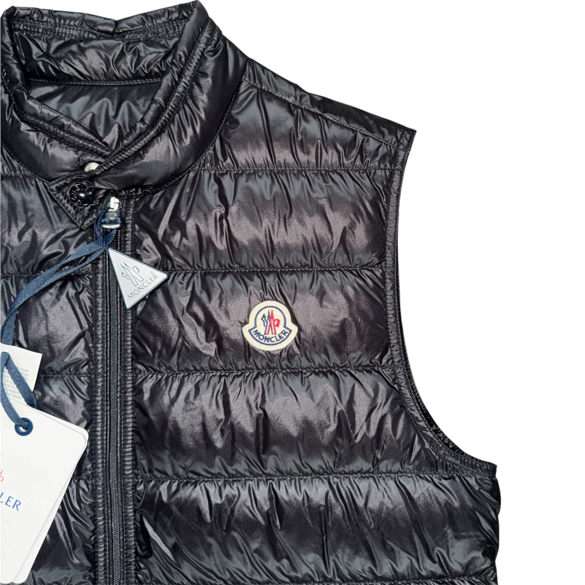 MONCLER GUI GILET BLACK