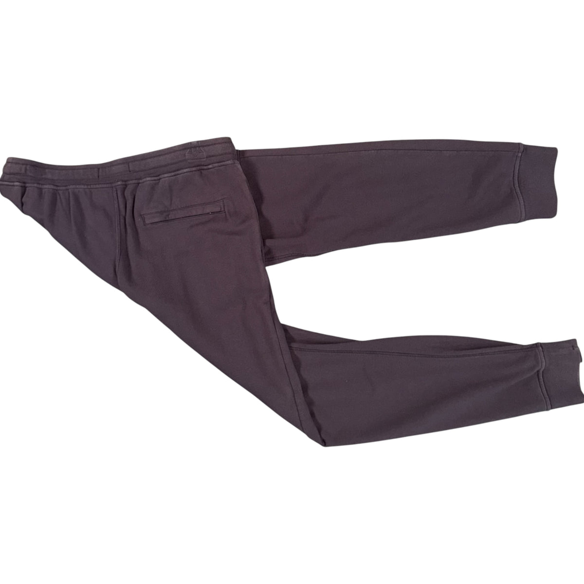 STONE ISLAND COTTON FLEECE CARGO JOGGERS BURGANDY/PURPLE