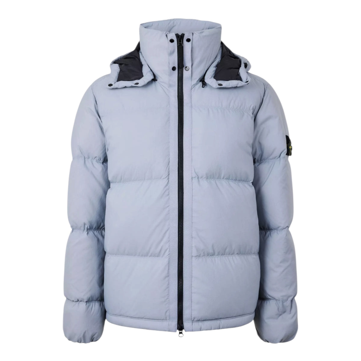 STONE ISLAND CORDURA HOODED PUFFER JACKET ASH GREY