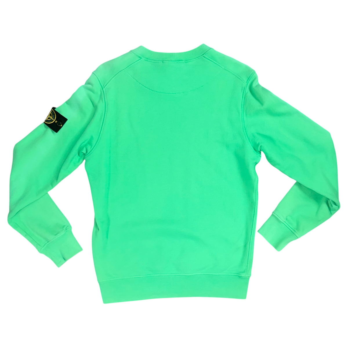 STONE ISLAND CREWNECK SWEATSHIRT GREEN