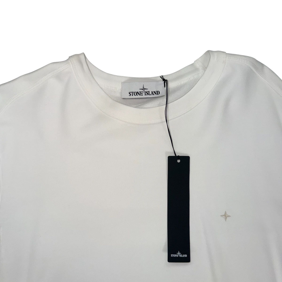 STONE ISLAND STELLINA SWEATSHIRT WHITE