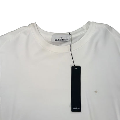 STONE ISLAND STELLINA SWEATSHIRT WHITE