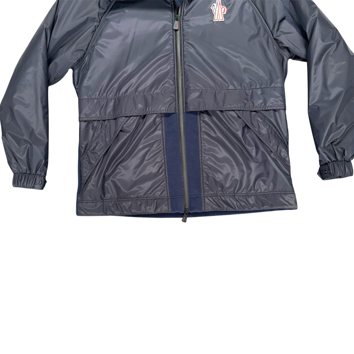 MONCLER GRENOBLE MAGLIA RAINCOAT NAVY