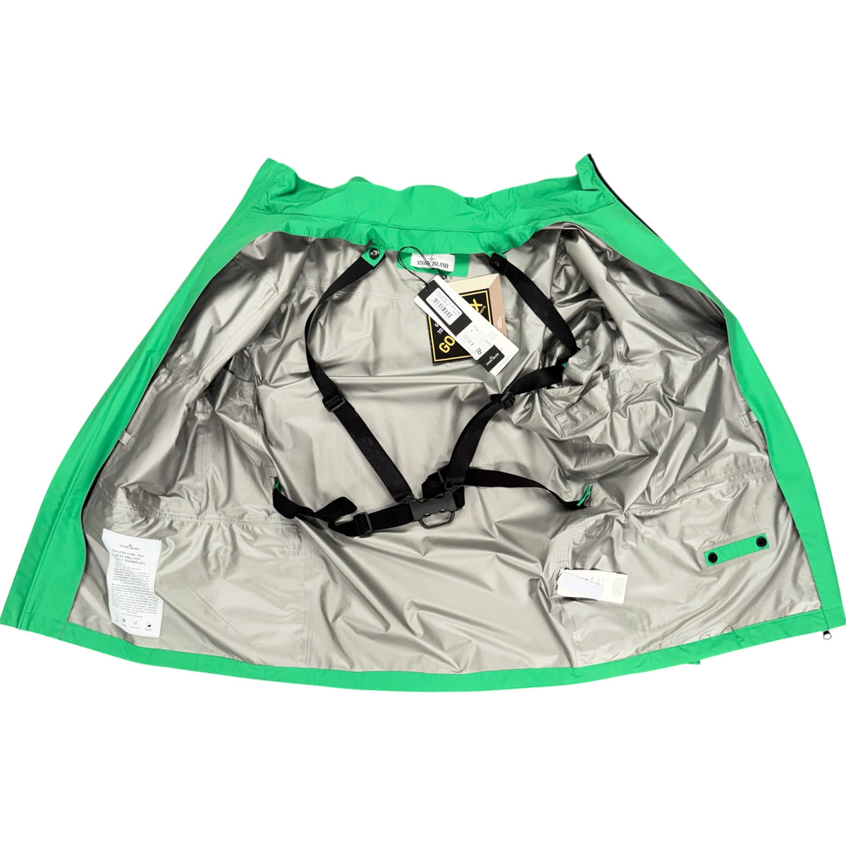 STONE ISLAND RISTOPGORETEX PACLITE PACKABLE FIELD JACKET GREEN