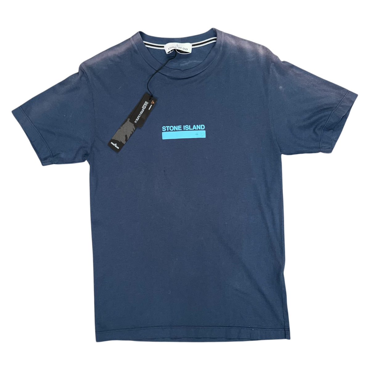 STONE ISLAND MICRO GRAPHIC TEE NAVY