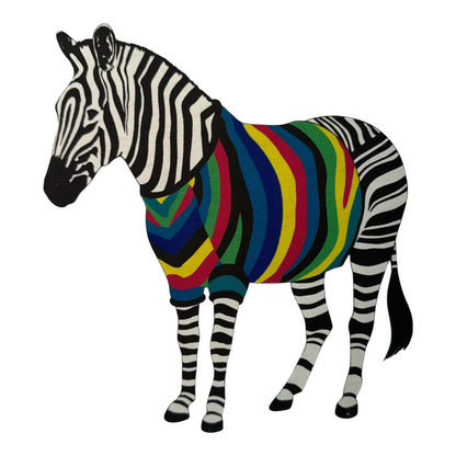 PAUL SMITH ZEBRA PRINT T-SHIRT WHITE