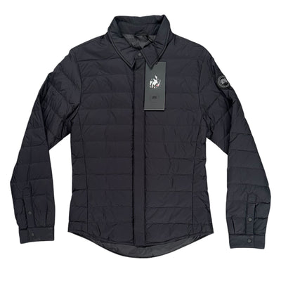 CANADA GOOSE JACKSON DOWN SHIRT JACKET BLACK
