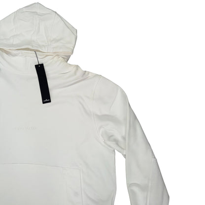STONE ISLAND CENTRE LOGO TRACKSUIT WHITE