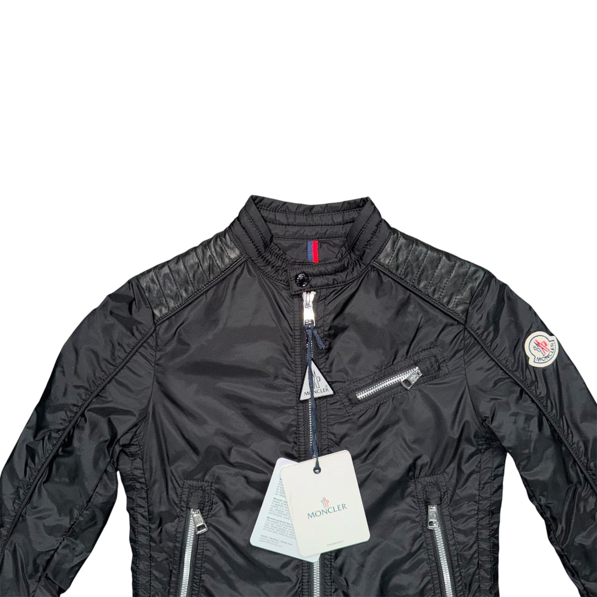 MONCLER MERCURE KIDS LIGHTWEIGHT JACKET BLACK
