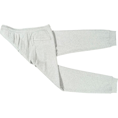 STONE ISLAND ORGANIC COTTON FLEECE CARGO JOGGERS GREY
