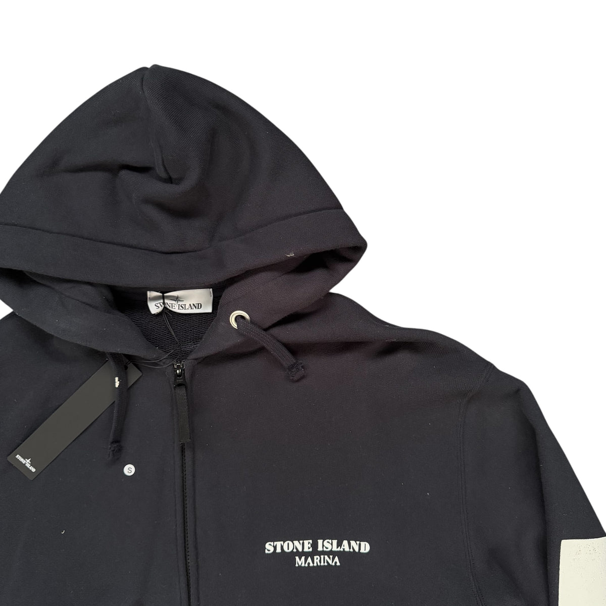 STONE ISLAND MARINA COTTON FLEECE TRACKSUIT NAVY