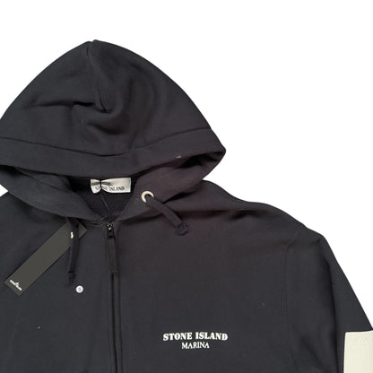 STONE ISLAND MARINA COTTON FLEECE TRACKSUIT NAVY