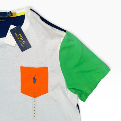 POLO RALPH LAUREN CUSTOM POCKET TEE WHITE