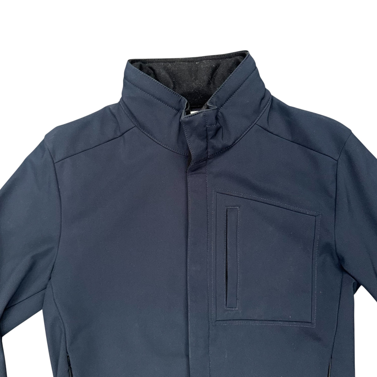 STONE ISLAND SOFT SHELL-R STAND COLLAR NAVY