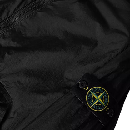 STONE ISLAND CRINKLE REPS BOMBER JACKET BLACK