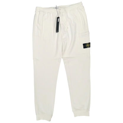 STONE ISLAND FULL ZIP UP TRACKSUIT WHITE