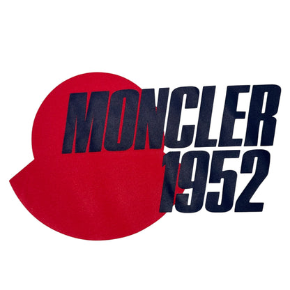 MONCLER LOGO PRINT TEE WHITE