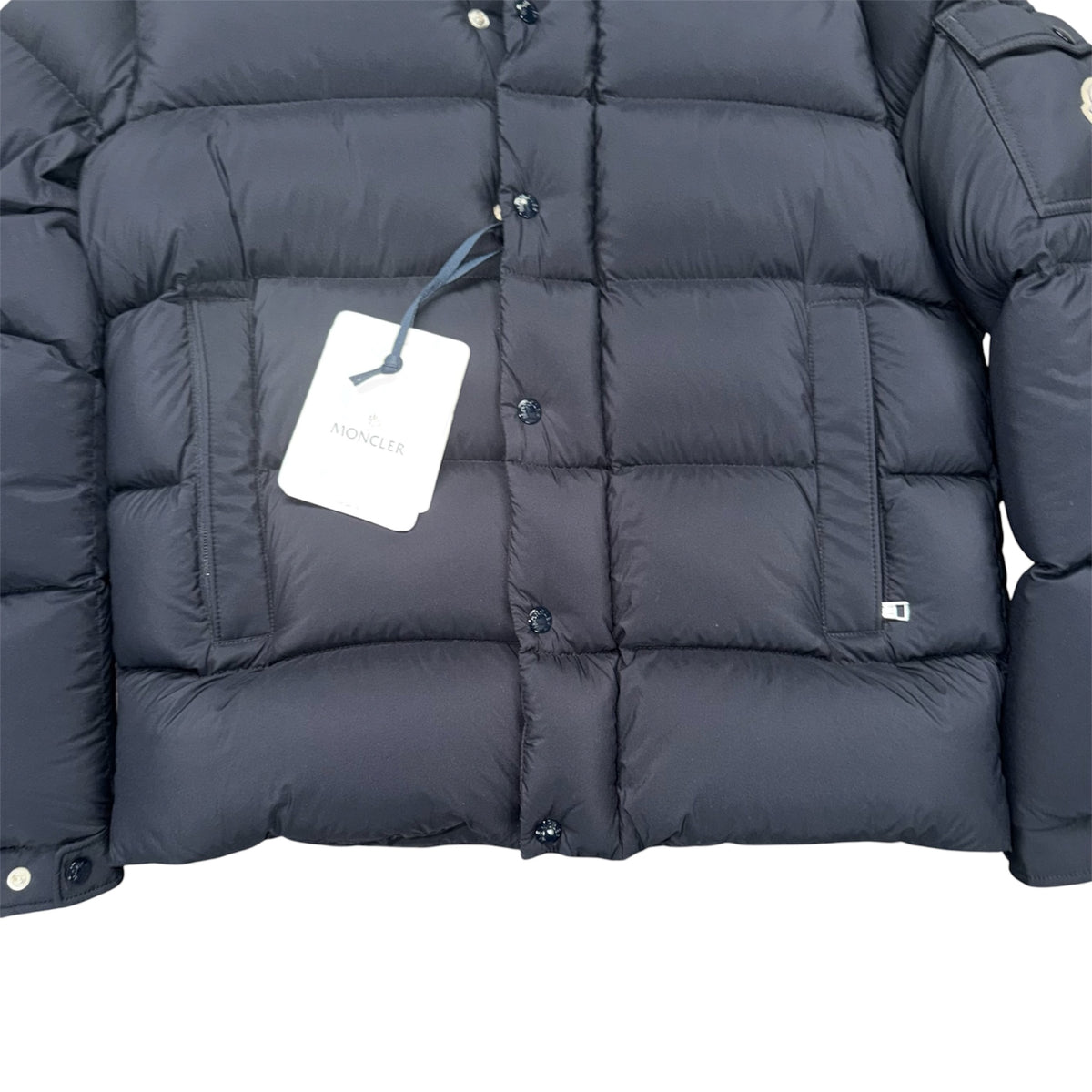 MONCLER VEZERE PUFFER JACKET NAVY